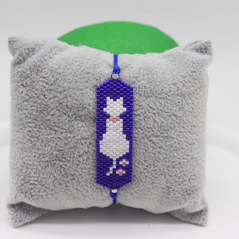 Beaded Cat Bracelet