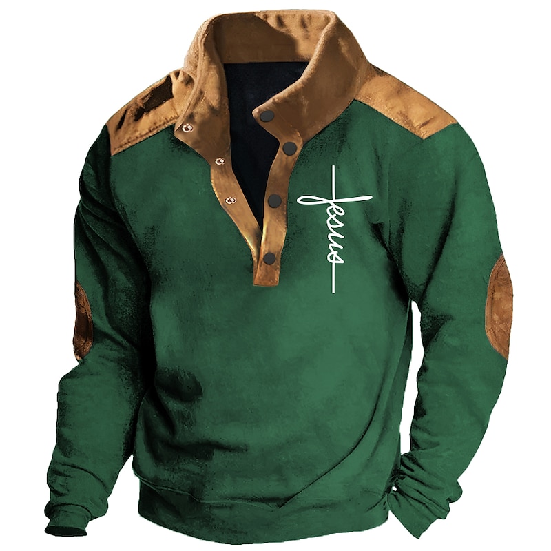 Faith Graphic 3D Sweatshirt Pullover