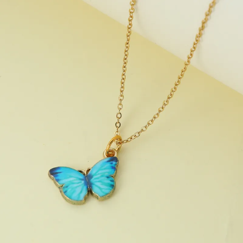 Butterfly Pendant Necklace