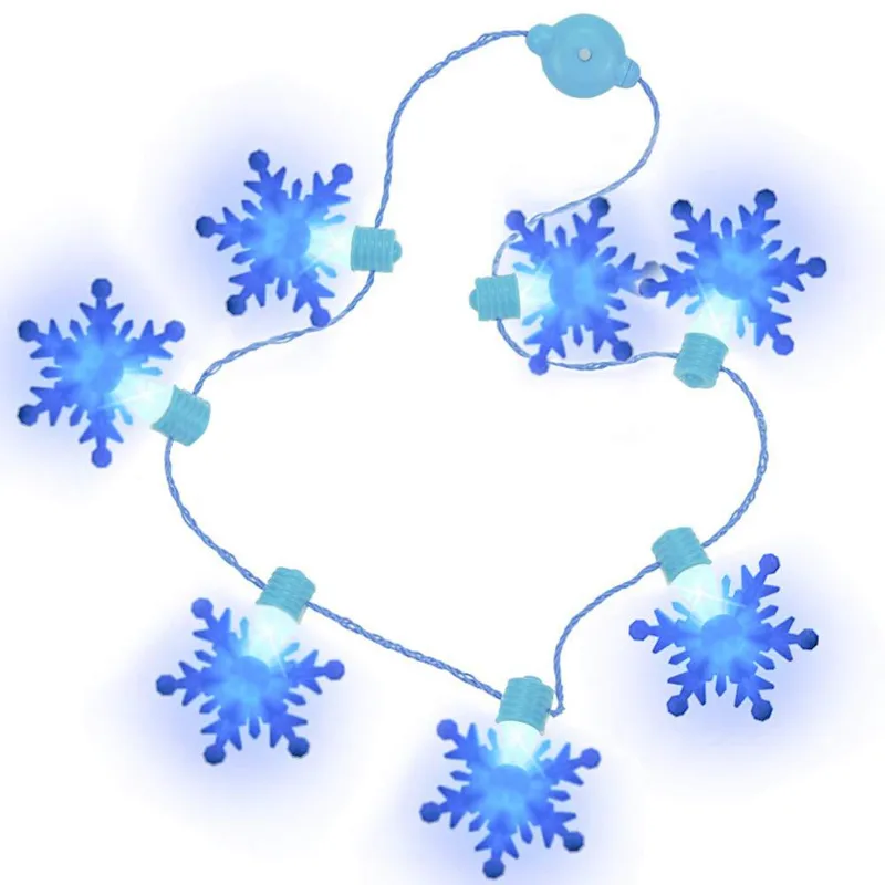 Snowflake Themed Decorative Necklace