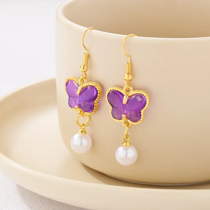 Asymmetrical Letter Drop Earrings