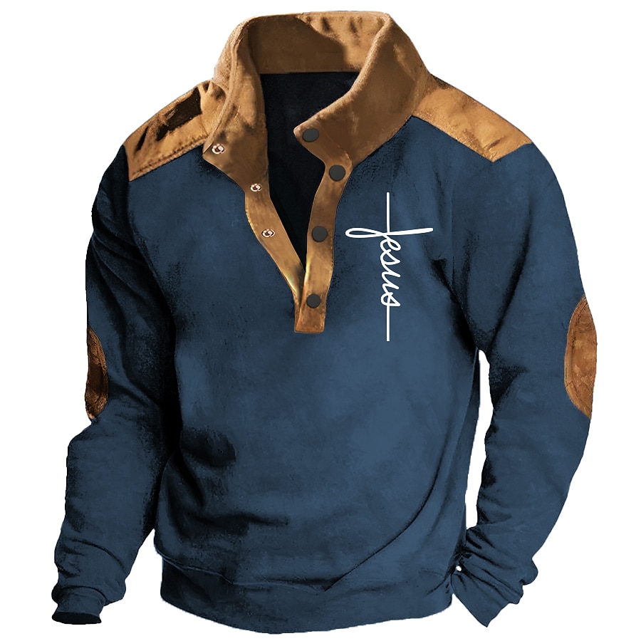 Faith Graphic 3D Sweatshirt Pullover