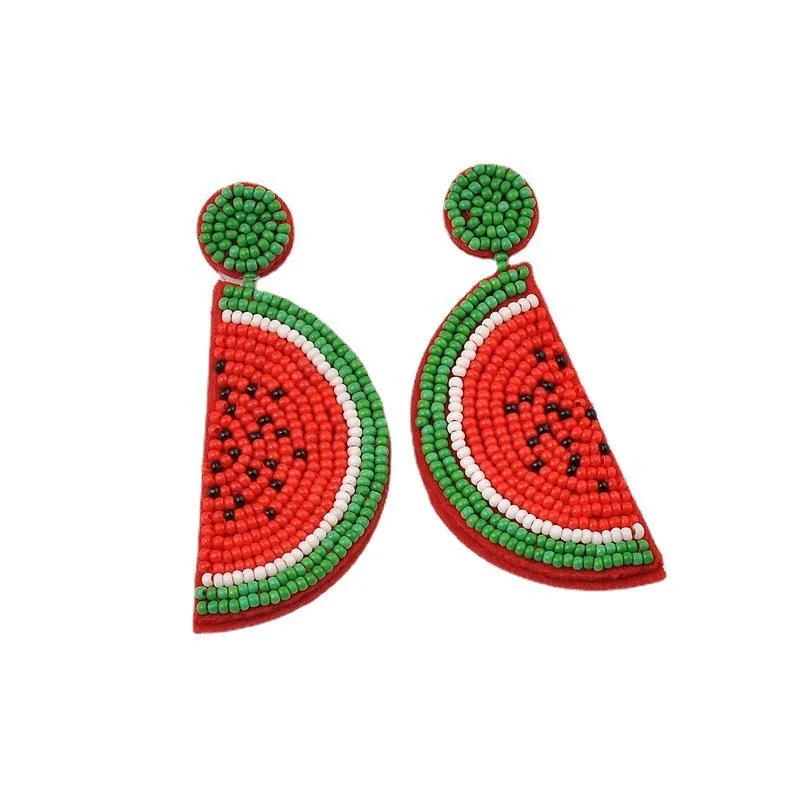 Bohemian Beaded Drop Earrings